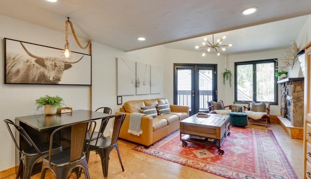 Copper Mtn Condo with Heated Pool Ski-InandWalk-Out!