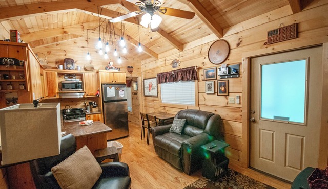 Copperhead Lodge Cabin 39. 2 Bedroom 1 Bath. Pet Friendly and Hot Tub