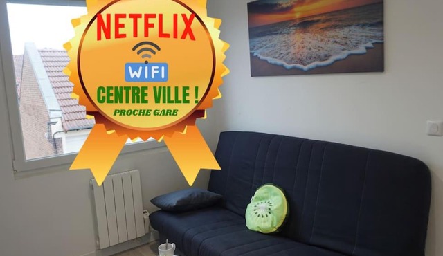 Coquet STUDIO TOUT ÉQUIPÉ CENTRE VILLE WIFI 2PERS