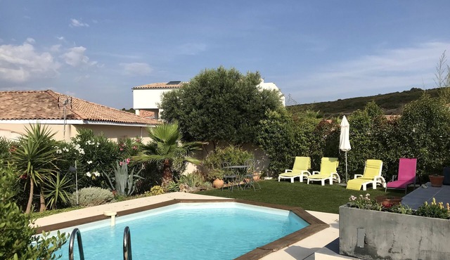 Coquette Maison Avec Piscine à 20 min de la mer