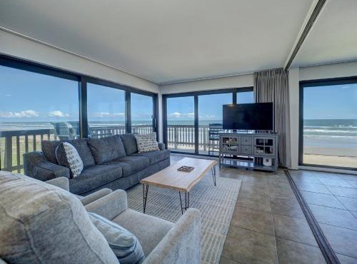 Corner Beachfront Condo with 270 Degree Gulf View and Wrap Around Balcony on Whitecap Beach Heated Pool Island House Unit 209