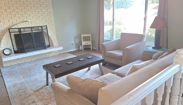 Corner room in a quiet house and safe neighborhood.