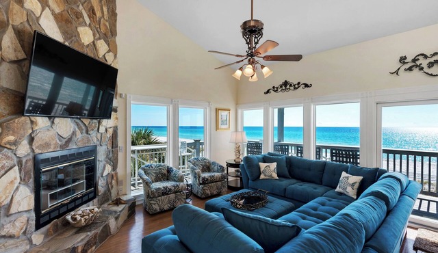 CORNER UNIT, WRAP-AROUND BALCONY, OCEANFRONT, STEPS FROM SAND, 2ND FLOOR, PETS!