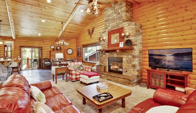 Cornerstone Lodge Log Cabin at Big Bear Lake