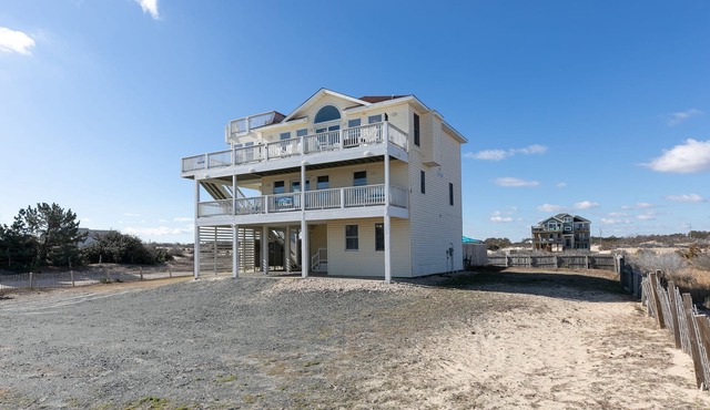 Corolla 4x4 house: Ocean views, Pool, Remodeled Master Bathroom, Wild Horses