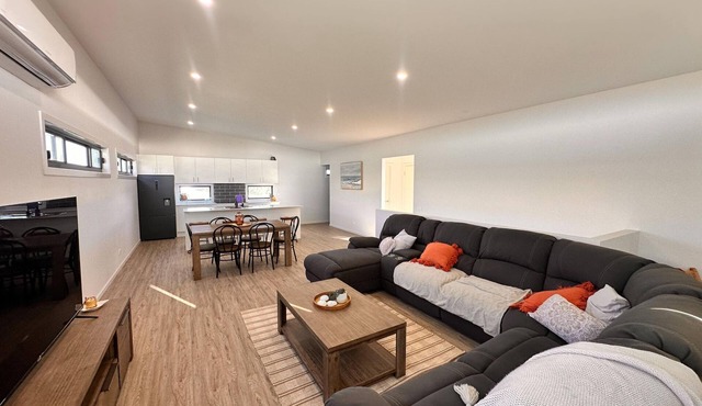 Coronet bay sunset ion the bay at night. Sunrise at the rear in the hills