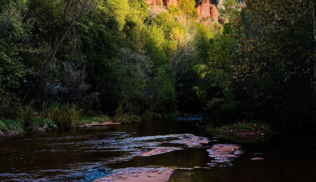 Corporate businesses and New York City are close to this room !