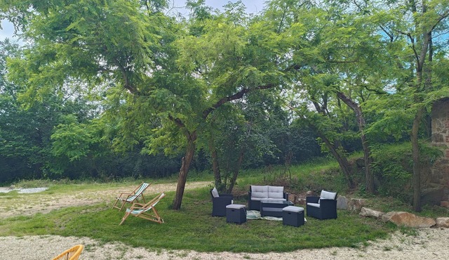 Corps de Ferme des Genets du XIX Rénové Parc de 2ha - Ardèche Verte 4ch 8 Pers