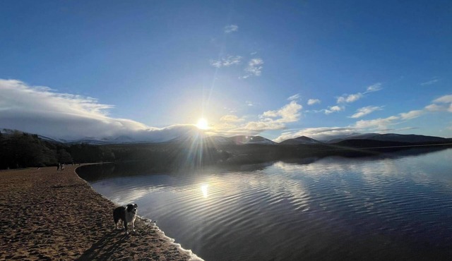 Corrie Fee Lodge, Boat of Garten,sleeps 4, pet friendly, large deck