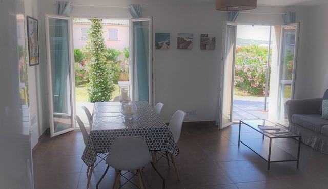 Corsica - Beautiful apartment in a new residence with 150m² garden