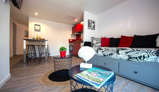 Cosy 2-4 pers apartment 5mn from the beach and fishing port
