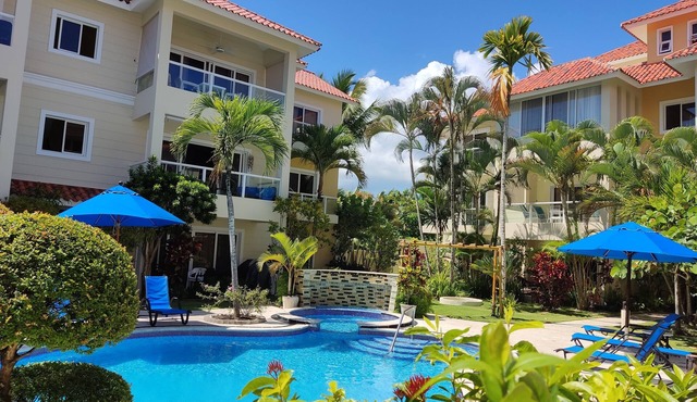 Cosy 2 bedrom Condo apartment in Cabarete center, Dominican Republic