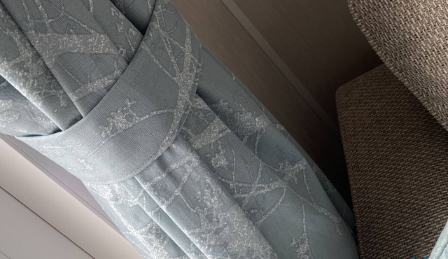 Cosy 2 bedroom caravan with Patio doors onto decking, situated near Dunbar.