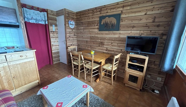 Cosy 28m2 apartment at the foot of the slopes with garage
