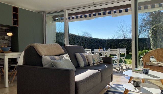Cosy 2-room apartment, Parc du Fogeo, Arzon, walking distance to the beach