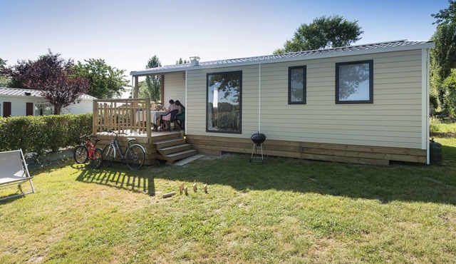 Cosy 3 bedroom mobile home - Camping Les Rives de Vilaine * campsite