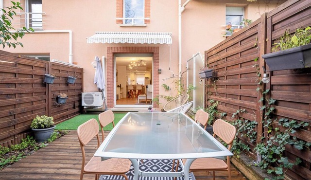 Cosy air-conditioned T3 with exterior -Toulouse est