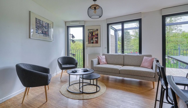 Cosy and bright apartment - Green setting