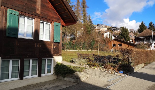 Cosy and rustic family apartment in idyllic village.