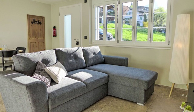 Cosy apartment for 3 guests with WIFI, TV, terrace and panoramic view