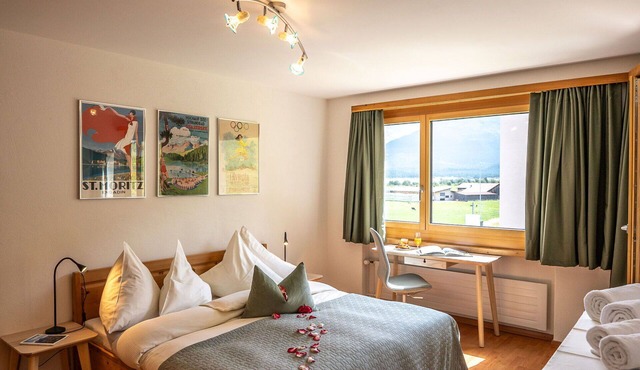 Cosy apartment for 3 people with WIFI, TV, terrace, pets allowed and panoramic view