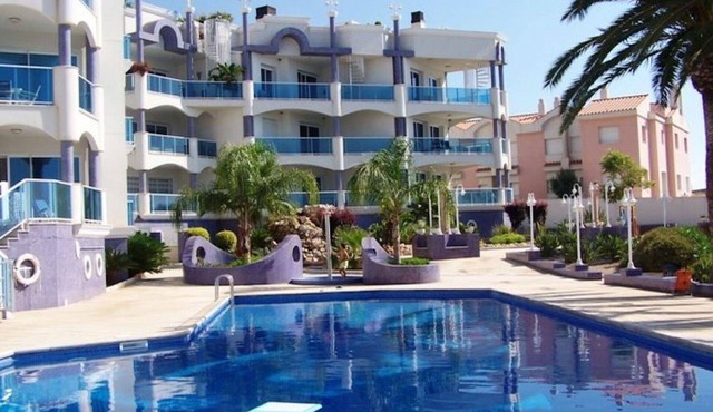 Cosy apartment for 4 guests with WIFI, pool, A/C, TV and balcony