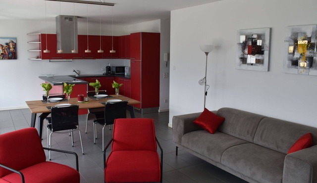 Cosy apartment for 4 guests with WIFI, TV, terrace and panoramic view