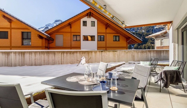 Cosy apartment for 4 people with WIFI, TV, terrace and panoramic view