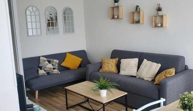 Cosy apartment in Le Tréport, 2 steps from the beach, quay and shops