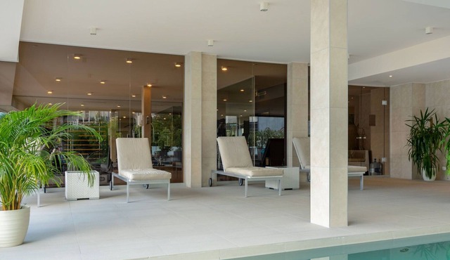 Cosy apartment with A/C, WIFI, hot tub, pool, TV, terrace, panoramic view and parking