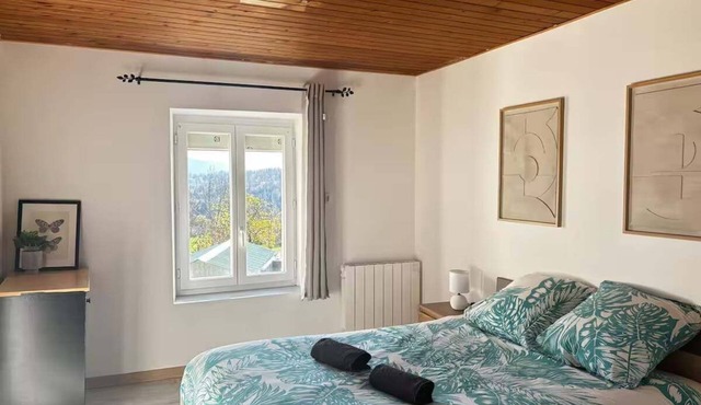 Cosy apartment with mountain view, nature & ski nearby