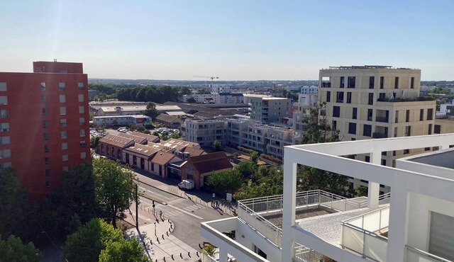 Cosy apartment with panoramic view of Rennes
