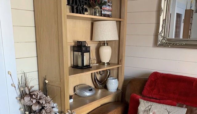 Cosy cabin with hot tub