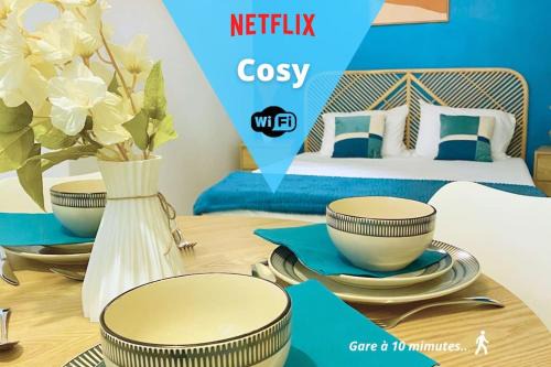 Cosy - Centre ville - Parking
