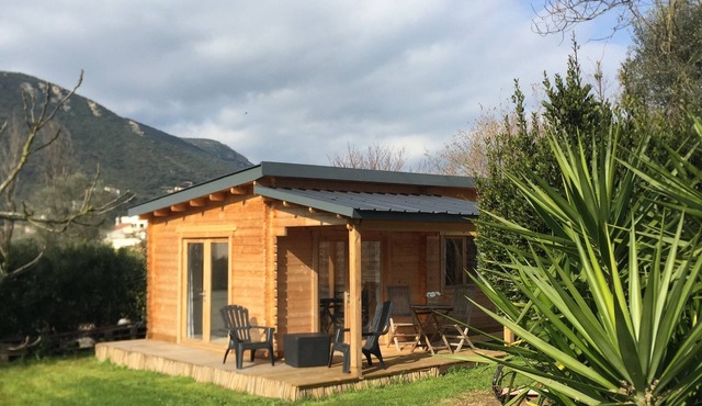 Cosy chalet in a great location.