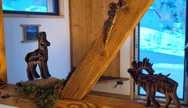 Cosy chalet "Réglisse" 2/4pers with infrared sauna, pétanque court