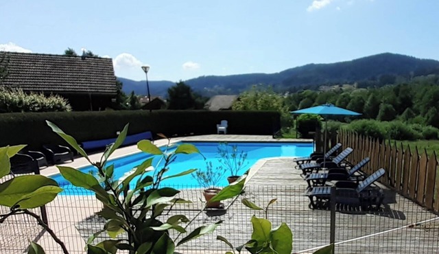Cosy chalet with breathtaking views of the pond and valley in the Vosges mountains