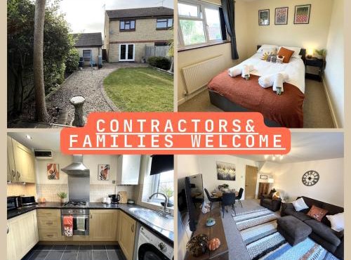 Cosy Contractor House with Garden & Parking!