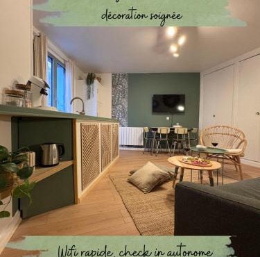 Cosy F2- Centre Caen & Abbaye