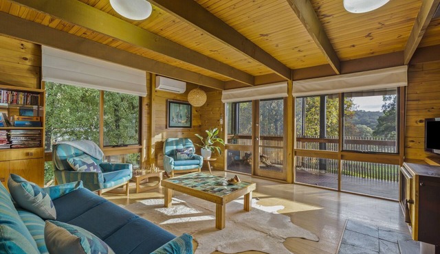 cosy, fireplace, outdoor bath