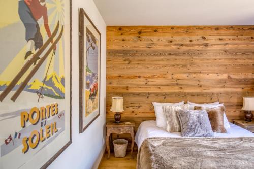 Cosy Flat Steps to Cable Car in Champéry