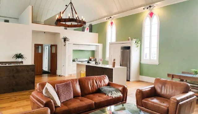 Cosy Historical Chuch in Quaint Mountain Village.n