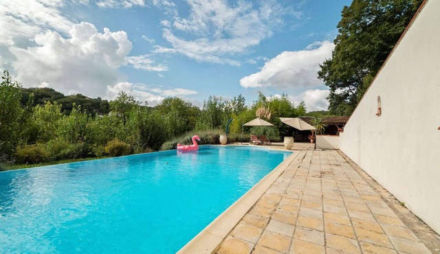 Cosy holiday home with private pool