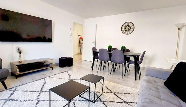 Cosy Home 2 - Spacieux 3 pièces avec parking - 30 min de Paris