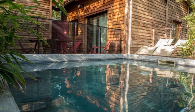 Cosy Little Chalets in South Ardèche Provence