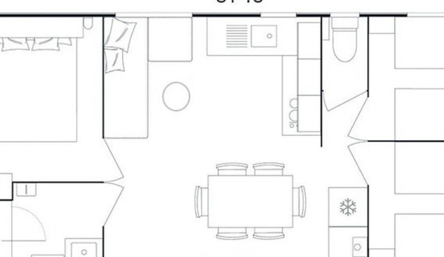 Cosy mobile home, pets welcome - 6 guests