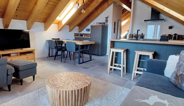 Cosy, panoramic view and direct access to the baths - 3.5 rooms/4 pers.