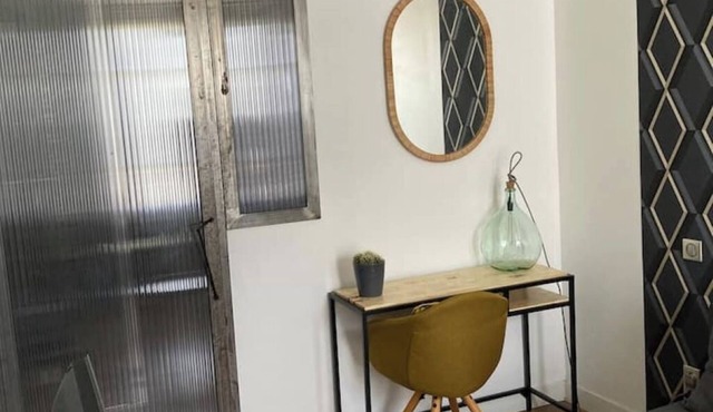 Cosy & Quiet Studio 2 Steps from the Velodrome and the Metro