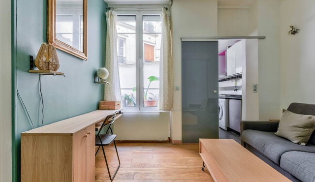 Cosy studio 9 min from Sacré Coeur Basilica