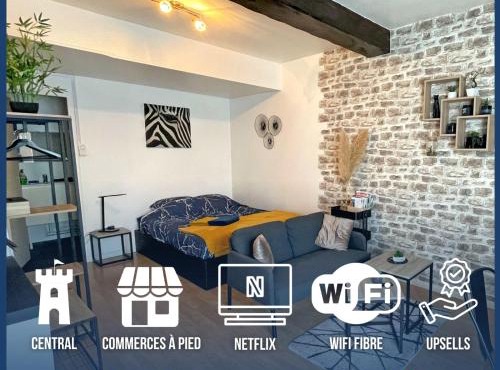 Cosy Studio - Cœur de Moret - Bord du Loing à pied